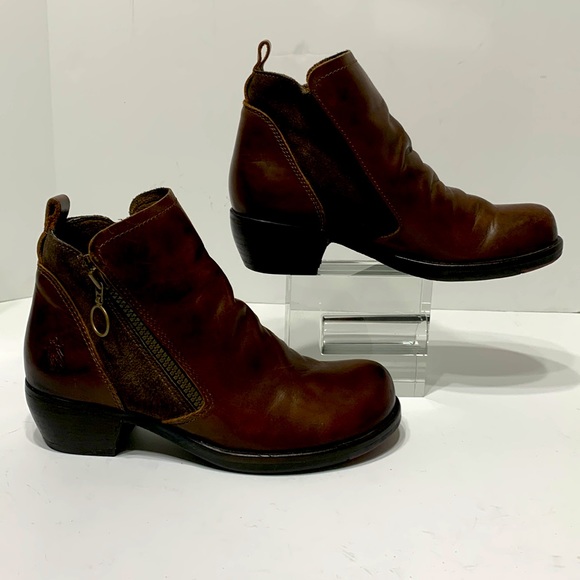 fly london ankle boot brown Myla Meli EU37 - Picture 3 of 11
